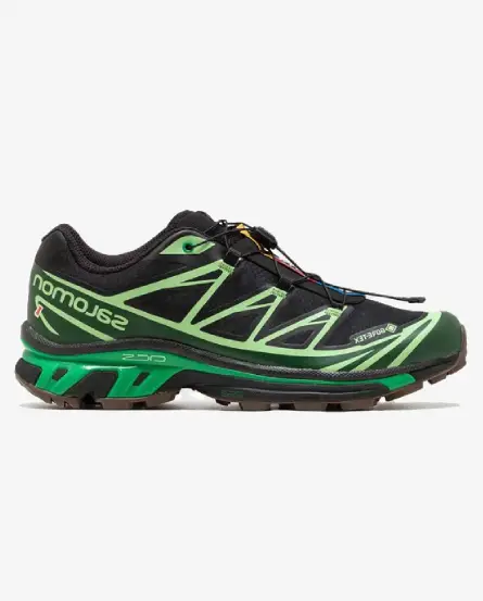 Salomon XT6 Black and Green​ (3)