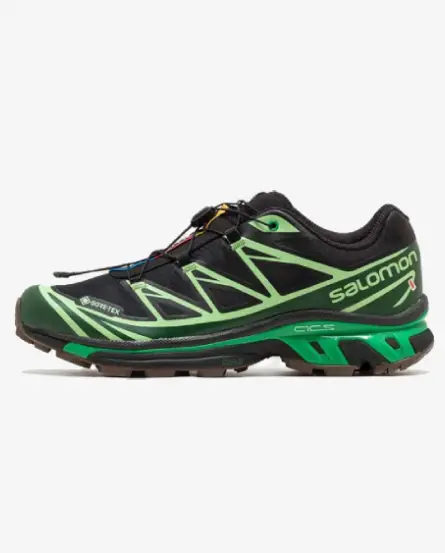 Salomon XT6 Black and Green​ (4)